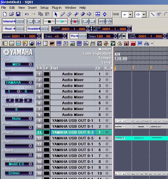 cd-rom for the motif es voice editor and the multi-part editor mac